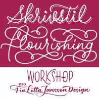 Evenemang: Lettering Workshop Stockholm (4h) - Skrivstil Och Flourishing