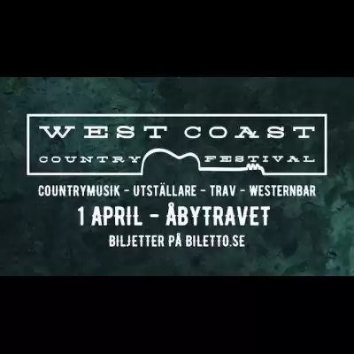 West Coast Country Festival 2023 Åby Arena i Göteborg lördagen den april 2023!