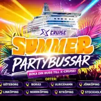 Evenemang: X-cruise - Partybuss Göteborg - Stockholm