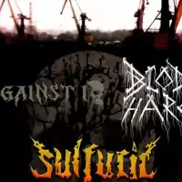 Evenemang: Belsepub: Blackindustrydeath: Blodsharg, Against I & Sulfuric