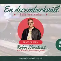 Evenemang: En Decemberkväll Med Robin Hörnkvist (sollefteå)