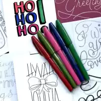 Evenemang: Lettering Nuggets (online) - Lettering Med Jultema