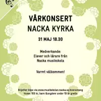 Evenemang: Vårkonsert Nacka Kyrka 2024