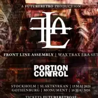 Evenemang: Futureretro, Front Line Assembly, Portion Control