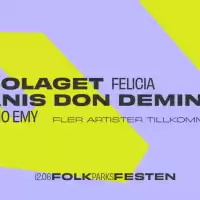 Evenemang: Folkparksfesten: Bolaget + Anis Don Demina + Mfl