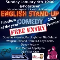 Evenemang: English Stand-up