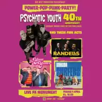 Evenemang: Psychotic Youth 40 Year Anniversary Show 4/4