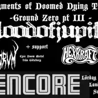 Evenemang: Bloodofjupiter + Jorum + Hexkraft