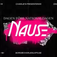 Evenemang: Charlies - Nause - Dagen Före Nationaldagen - 5 Juni
