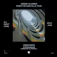 Evenemang: Jeremy Olander All Night Long