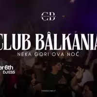 Evenemang: Club Balkania | 6 Dec