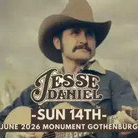 Evenemang: Jesse Daniel (us) + Support Cash Muretta 14/6