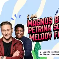 Evenemang: Magnus Betnér, Petrina Solange M.fl.