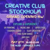 Evenemang: Creative Club Stockholm - Grand Opening Aw