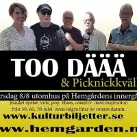 Evenemang: Picknickkväll Med Bandet Too Däää