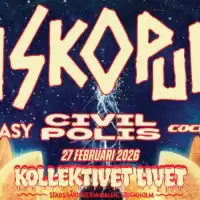 Evenemang: Diskopunk + Civil Polis + Occrasy + Cockhouse