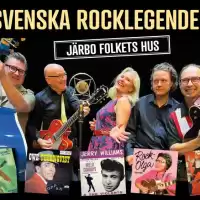 Evenemang: Svenska Rocklegender @ Järbo Folkets Hus