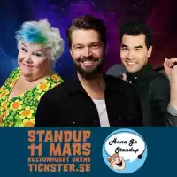 Evenemang: Standup Skene - Niklas, Ann & Martin