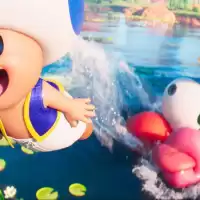 Evenemang: The Super Mario Galaxy Movie (eng. Tal)