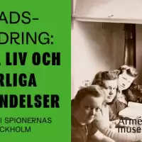 Evenemang: Stadsvandring: Dolda Liv Och Farliga Förbindelser – Kvinnor I Spionernas Stockholm