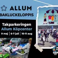 Evenemang: Bakluckeloppis Allums Takparkering Sön 7/7 2024