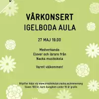 Evenemang: Vårkonsert Igelboda Aula 2024