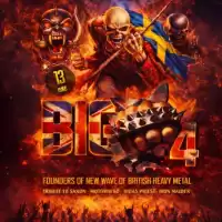 Evenemang: Big 4 Tribute - Saxon, Maiden, Mfl