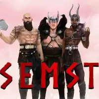 Bild på Komikertrion SEMST (Jonatan Unge, Branne Pavlovic, Ahmed Berhan) presenterar EXODUS - en stand up-show om valet