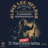 Bild på LIVE. Albin Lee Meldau i Avicii Arena är utsålt – 12 000 biljetter har sålts till konserten 25 mars
