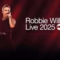 Bild på ROBBIE WILLIAMS ÅTERVÄNDER TILL SVERIGE – SPELAR PÅ STADION NÄSTA SOMMAR