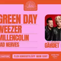 Bild på GREEN DAY, WEEZER, MILLENCOLIN OCH BAD NERVES TILL GÄRDET 2025!