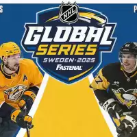 Bild på NHL Global Series 2025 i Stockholm – programmet för hela helgen är nu klart!